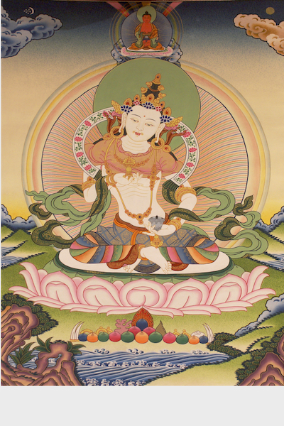 (image for) Vajrasattva Alone, Deity of Purification (Photo for purchase)